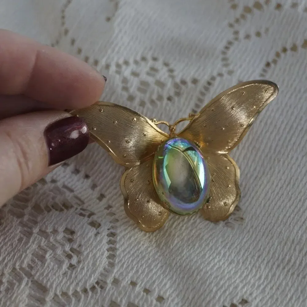 Vintage iridescent aurora